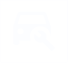 Weißes Icon eines Autos mit Schraubenschlüssel – symbolisiert KFZ-Mechaniker und Fahrzeugservice